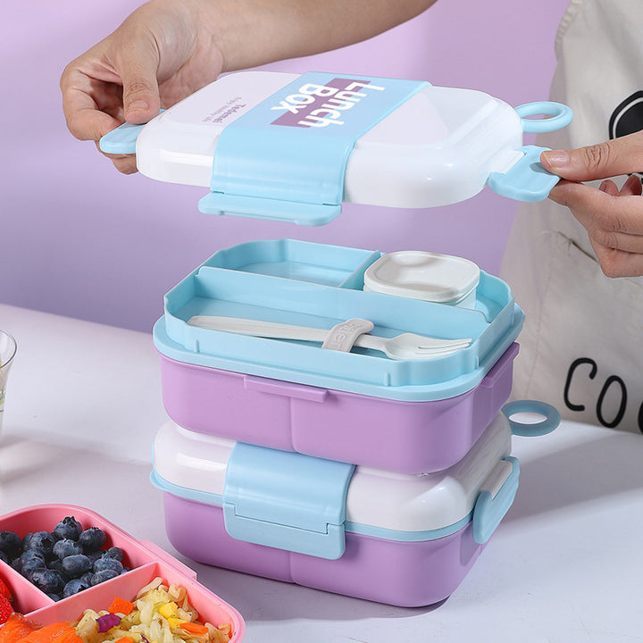 Multi-Layered Portable Lunch Container