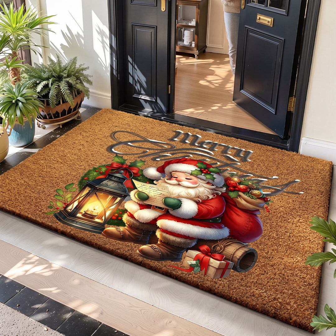 Christmas-Themed Welcome Mat Kalsten