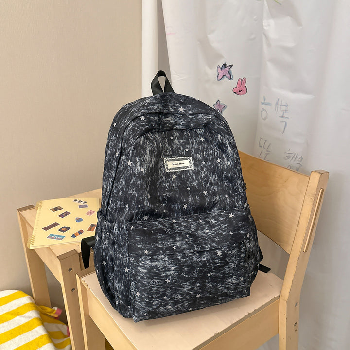 Star-Patterned Casual Backpack Kalsten