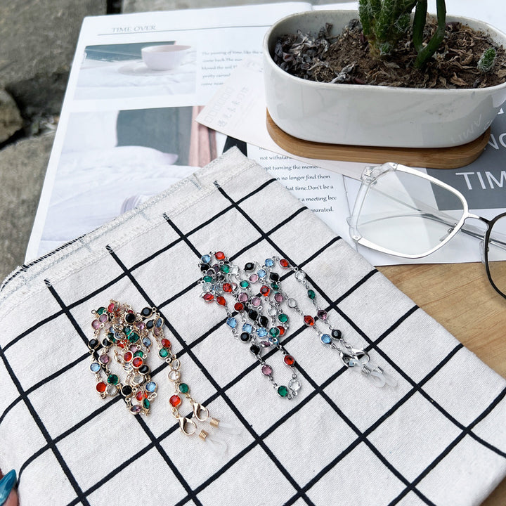 Colorful Gemstone Eyewear Chain Kalsten