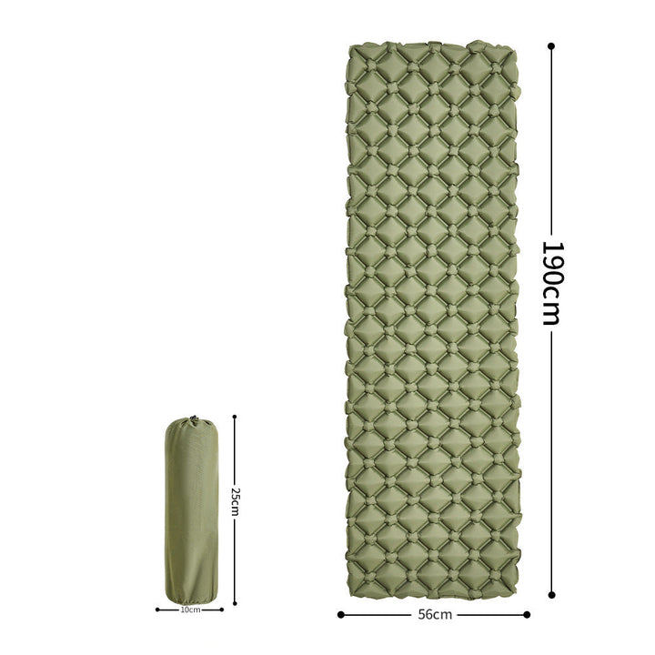 inflatable honeycomb sleeping pad with lightweight insulated air cells Kalsten