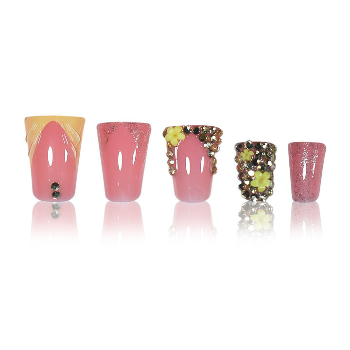 Luxury Decorative Press-On Nail Set Kalsten