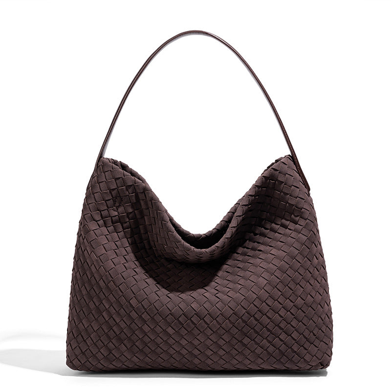 Contemporary Woven Hobo Bag Kalsten