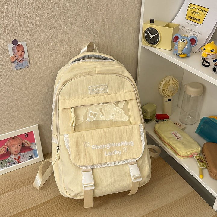 Transparent Window Backpack Kalsten