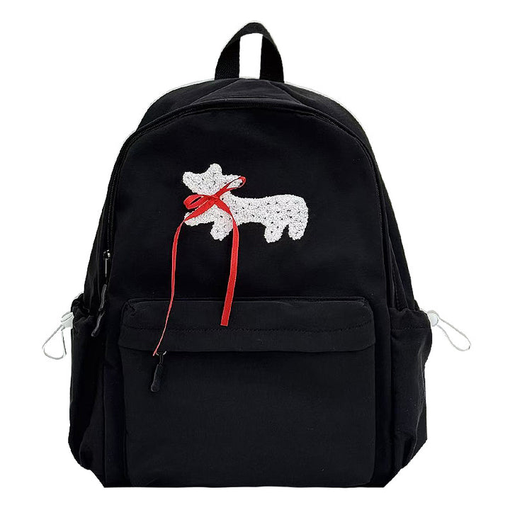 Backpack with Unique Dog Design and Practical Compartments Kalsten