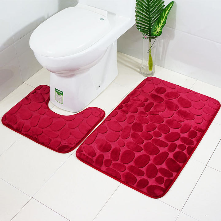 Home Bath Rug Set Kalsten