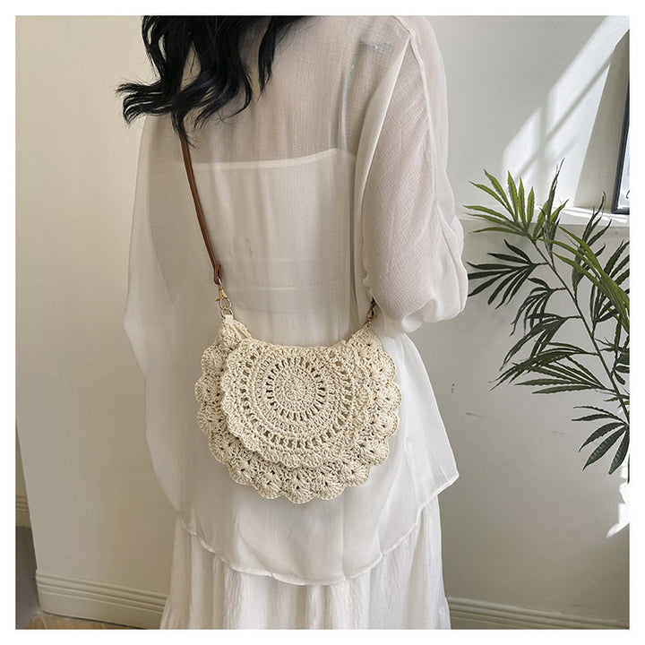 Hand-knotted shoulder bag Kalsten