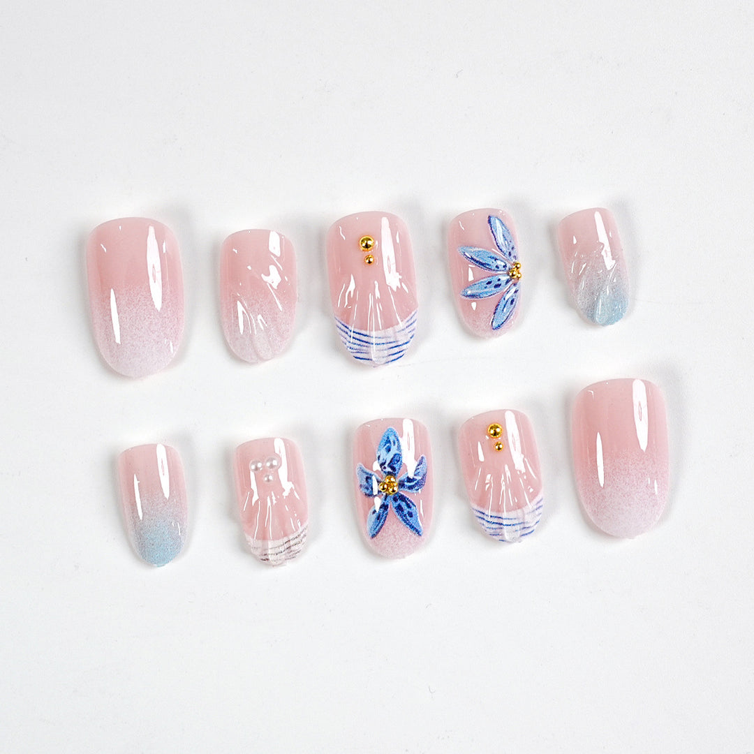 Premium Press-On Nail Design Kit