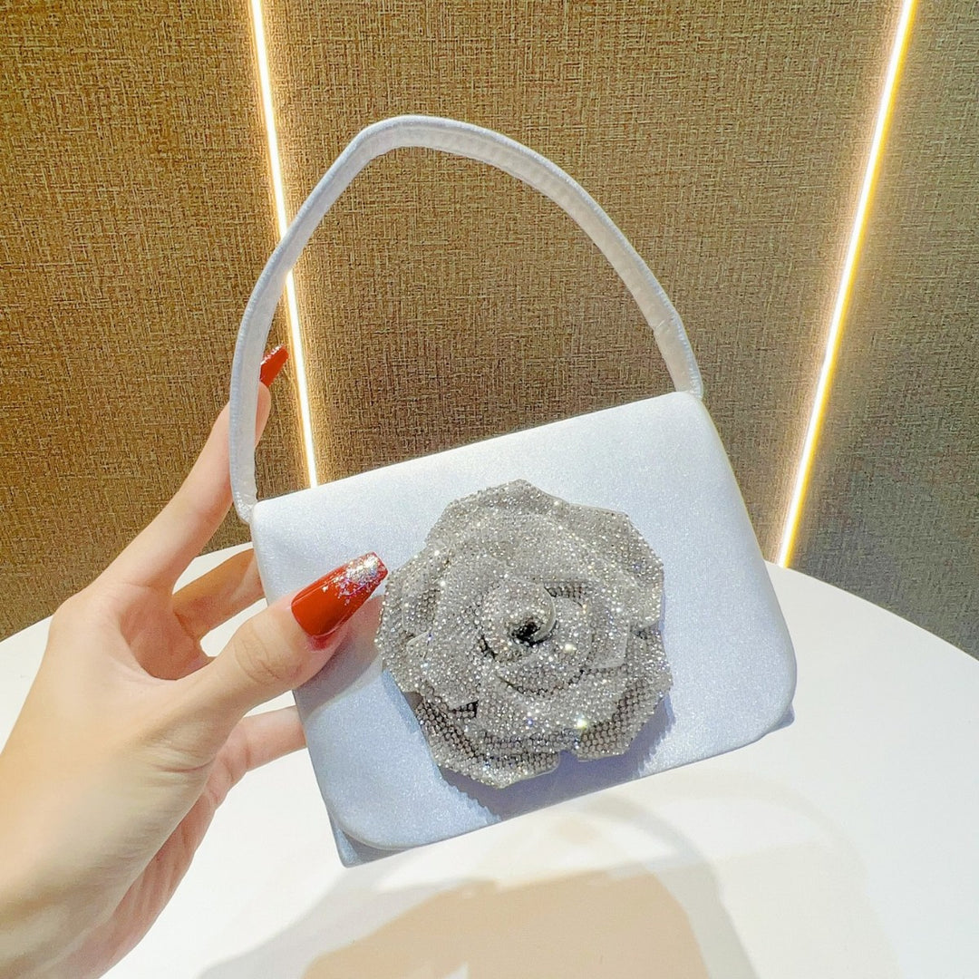 Elegant Satin Evening Bag