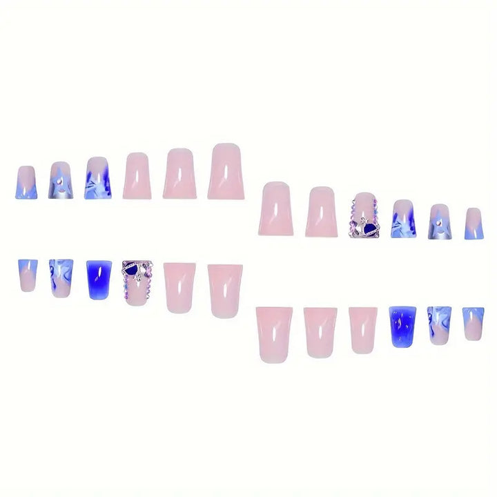 Decorative 3D Water Droplet Nail Art Extensions Kalsten