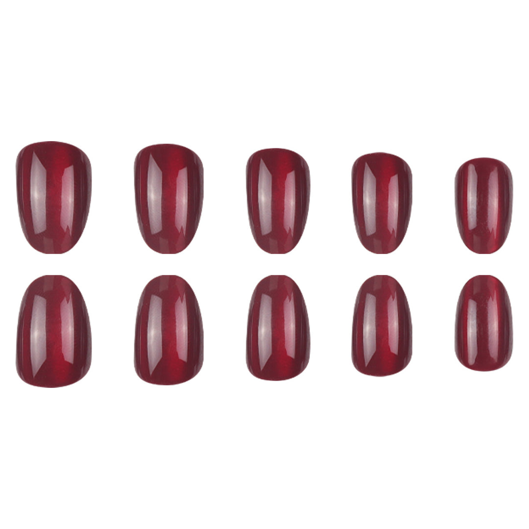Glossy Stiletto Press-On Nails Kalsten