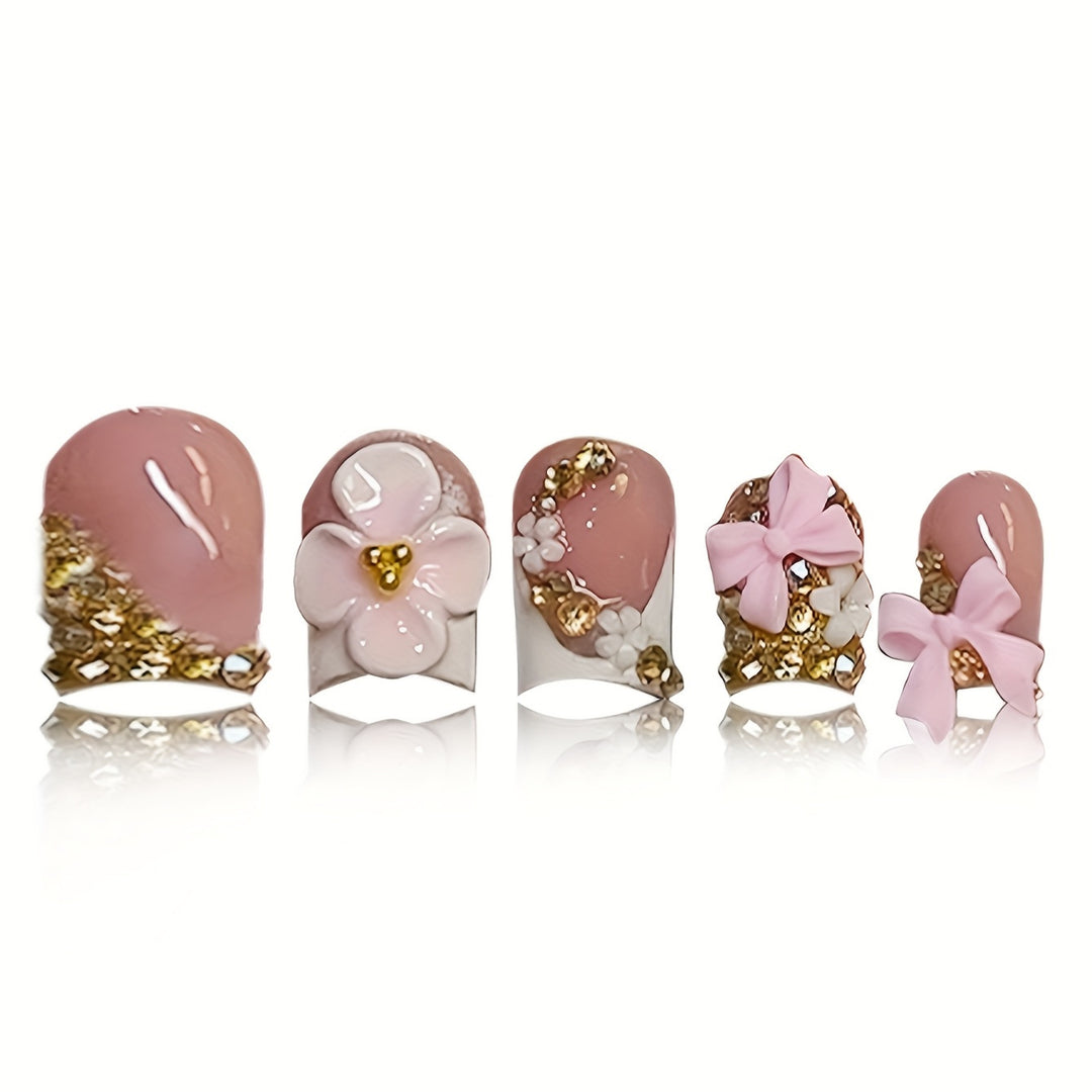 Artisan Floral Nail Decoration Set Kalsten