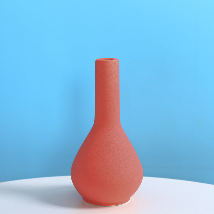 Modern Textured Decorative Ceramic Vase Kalsten