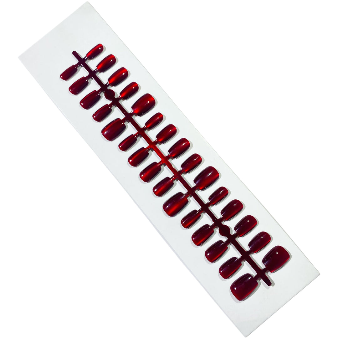 Sparkling Gel Press-On Nails