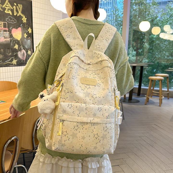 Star-Patterned Lightweight Backpack Kalsten