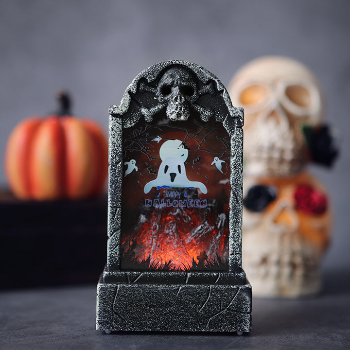 Decorative LED Haunted Graveyard Lantern Kalsten