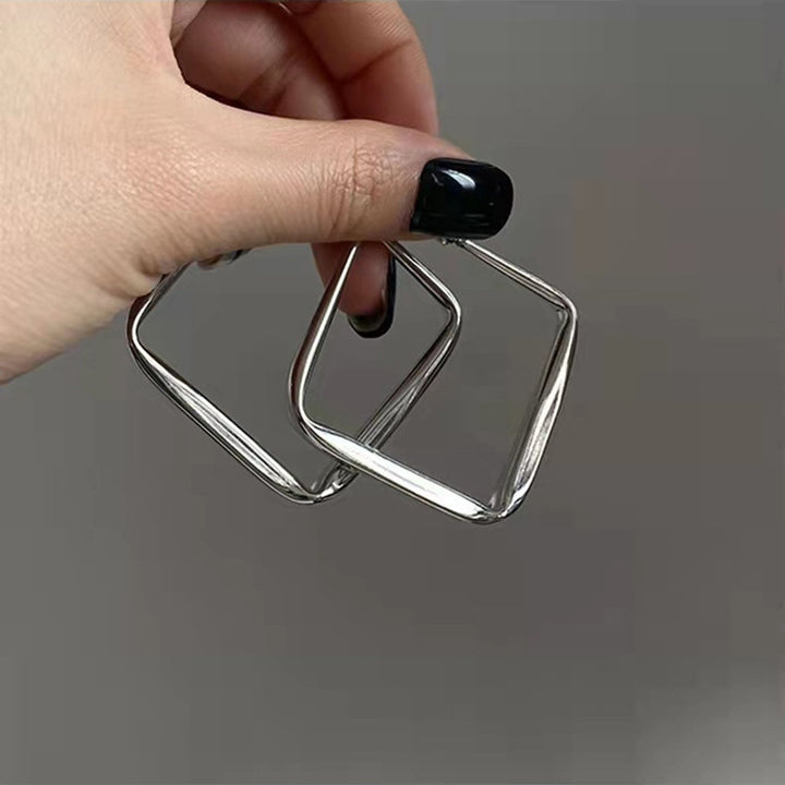 Square Earrings Made of High-Quality Stainless Steel Kalsten