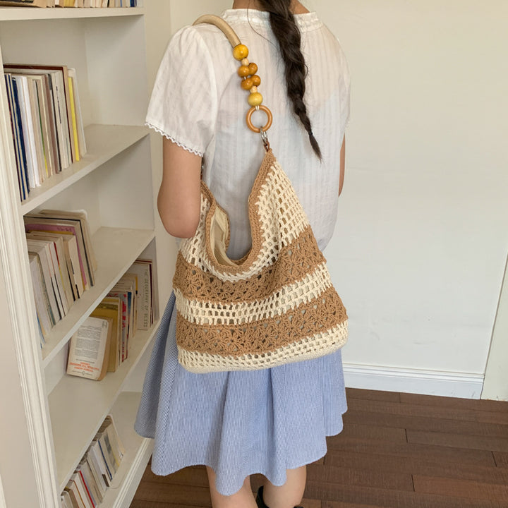 Casual Crocheted Shoulder Bag Kalsten
