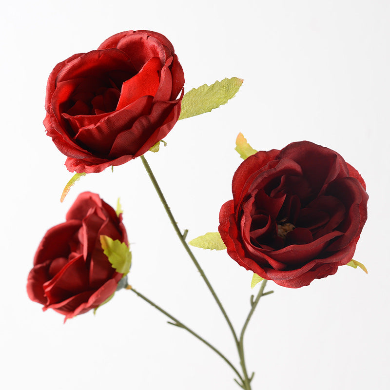 Elegant Faux Flower Stem Decoration
