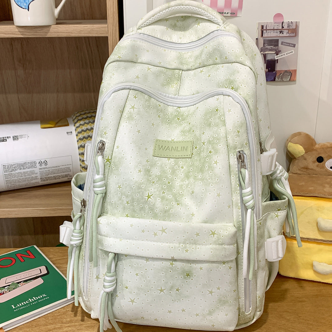 Stylish Star-Patterned Backpack Kalsten 1791205965