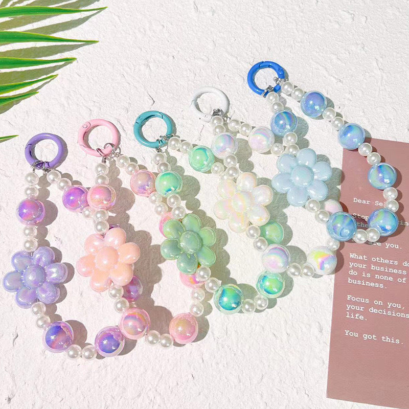 Floral Beaded Phone Chain kalsten