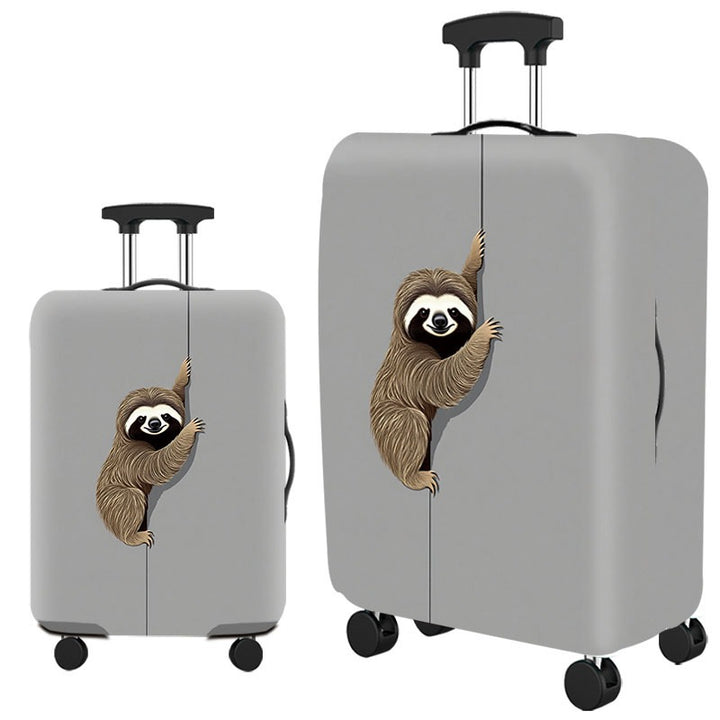 Artistic Cat-Themed Hard Shell Suitcase Kalsten