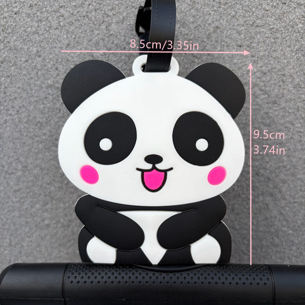 Cute Panda-Shaped Luggage Tag Kalsten