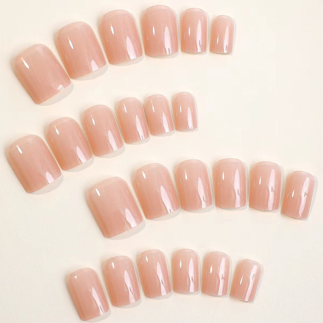 Natural Look Press-On Nail Set
