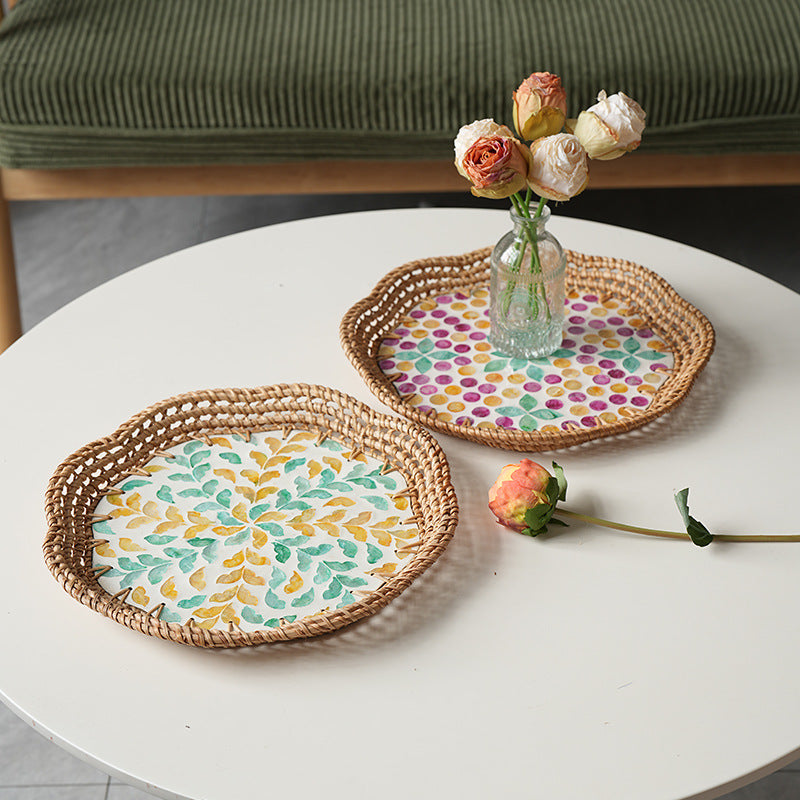 Decorative Serving Plate Kalsten