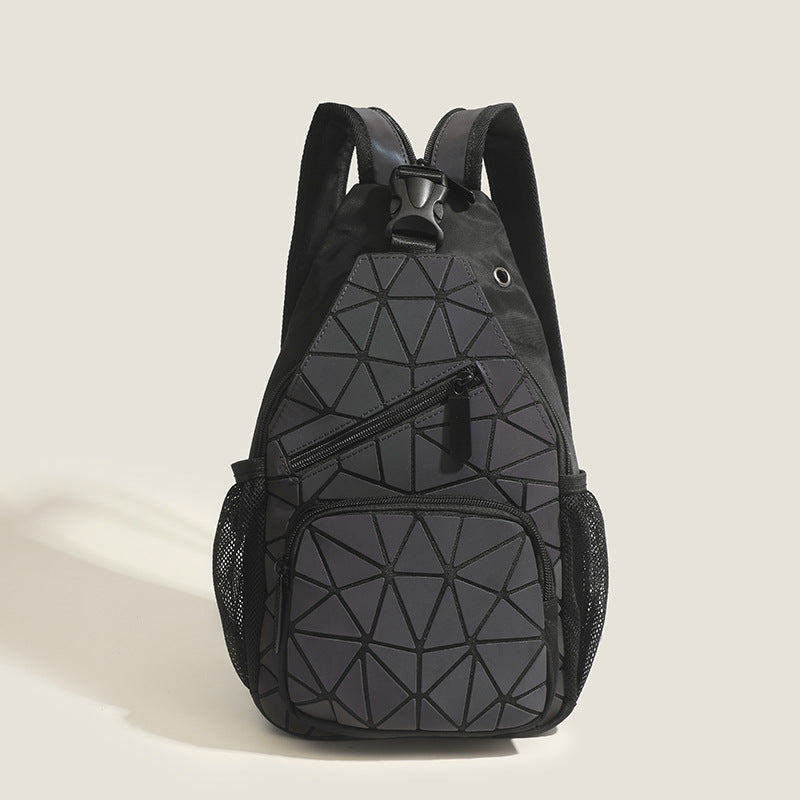 Geometric Patterned Sling Bag