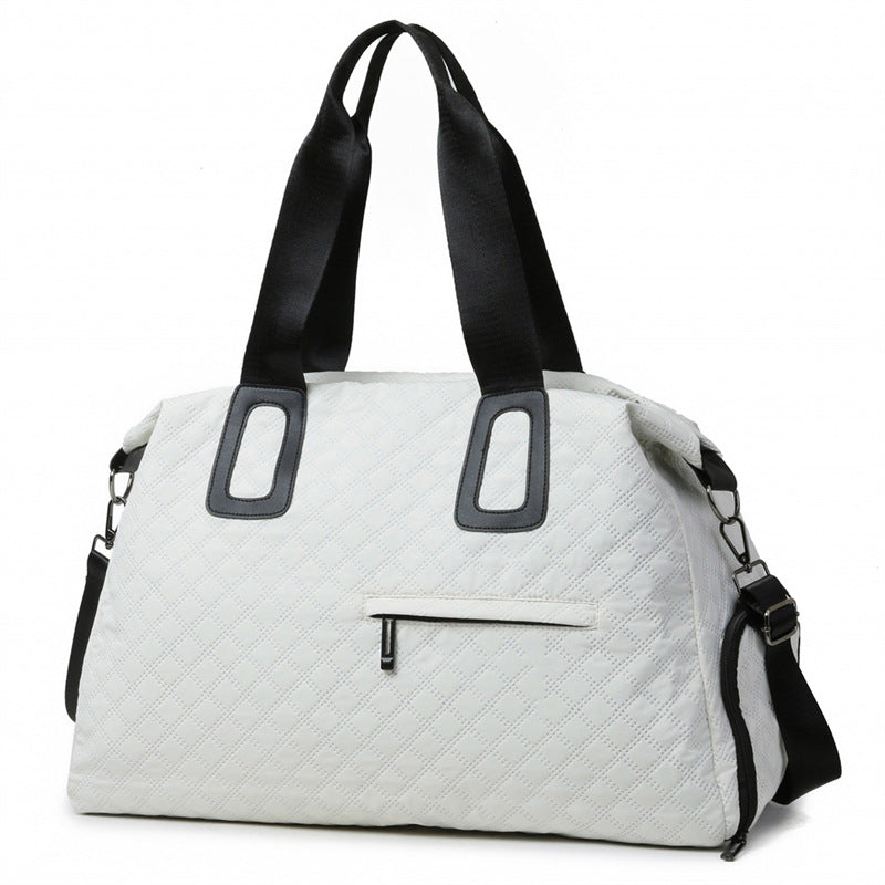 Durable Quilted Travel Duffel Bag Kalsten