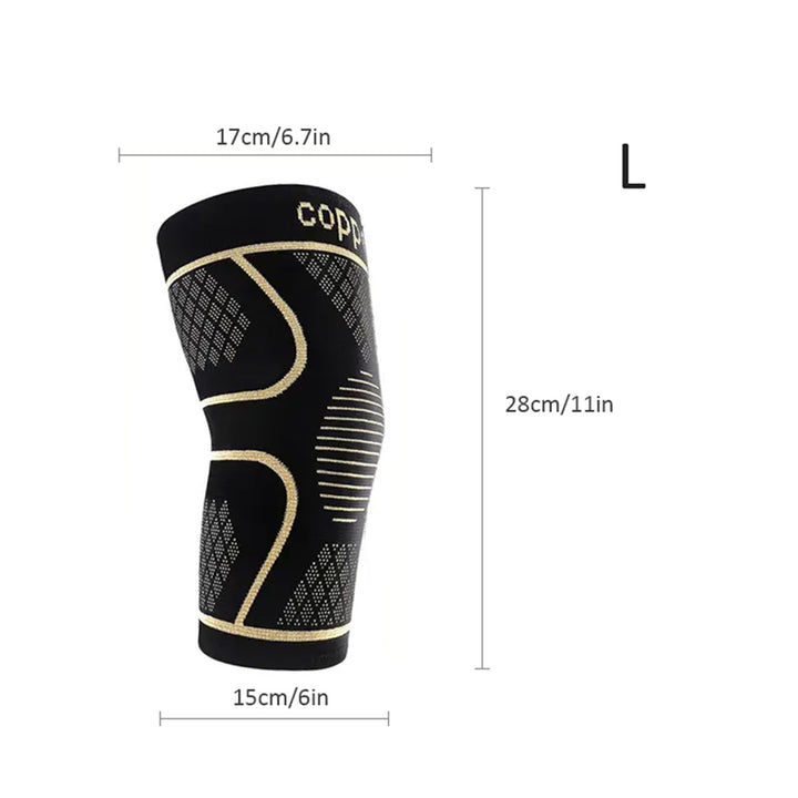 Copper Infused Knee Support Sleeve Kalsten
