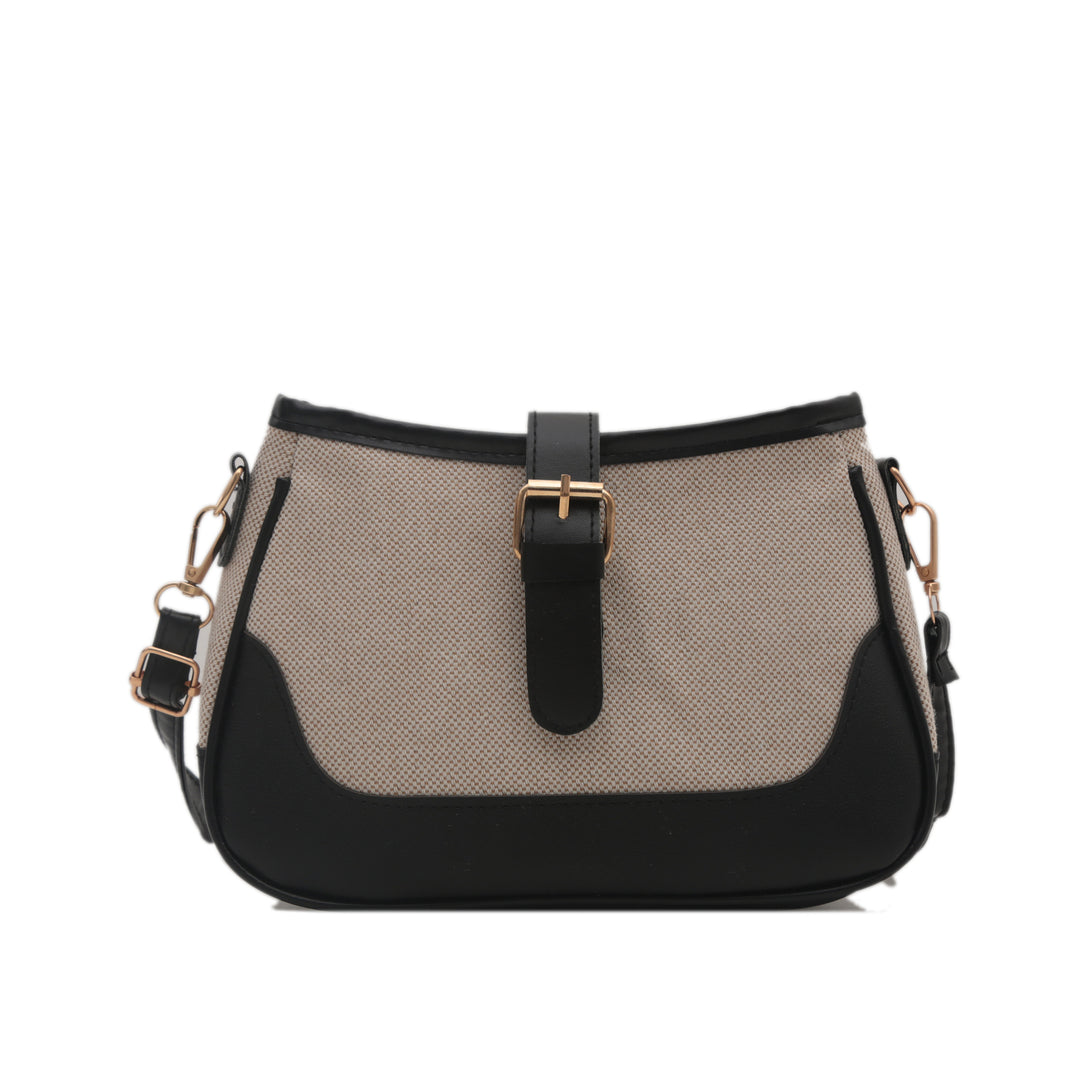 Structured Canvas Handbag