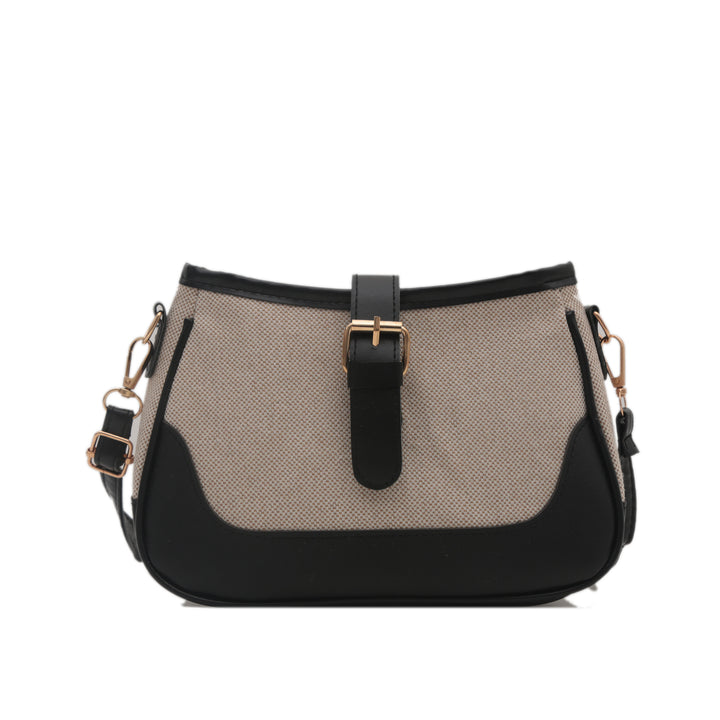 Structured Canvas Handbag