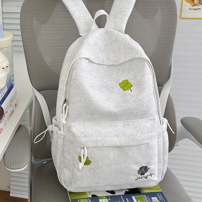Casual Multi-Pocket Backpack with Fun Accents Kalsten