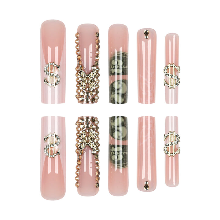 Artistic Decorative Press-On Nails Kalsten