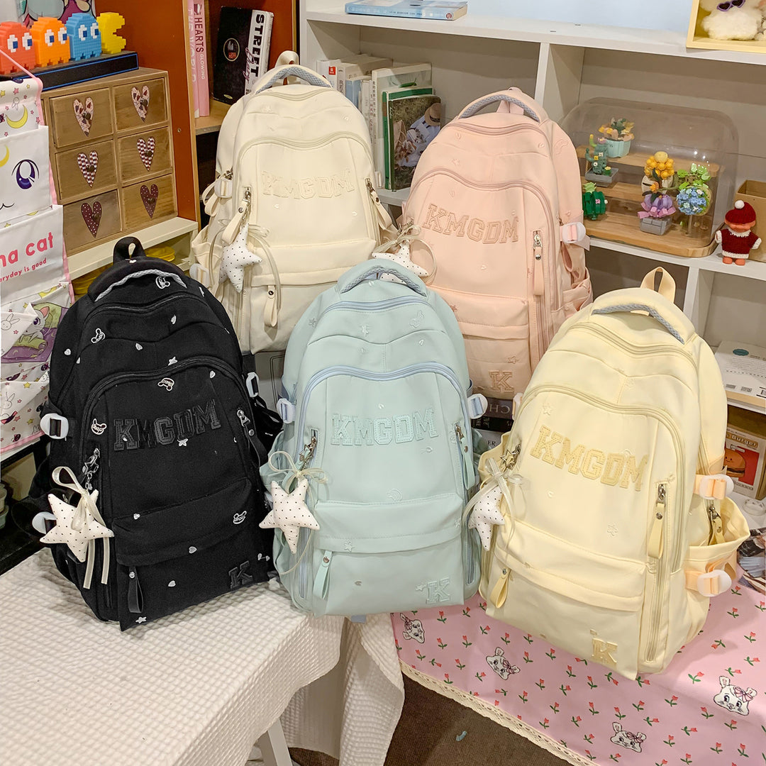 Stylish Embroidered Backpack Kalsten 1791205224