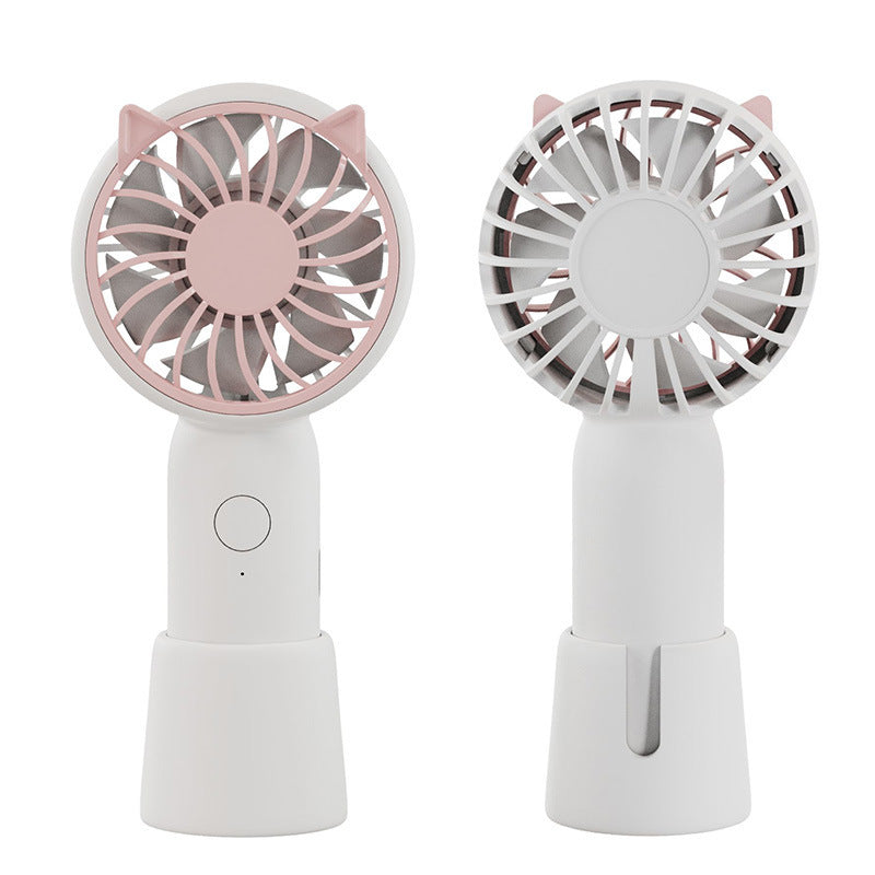 Ladies portable hand fan in elegant animal design Kalsten