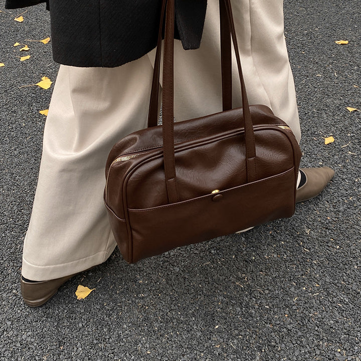 Chic Structured Handheld Tote Bag