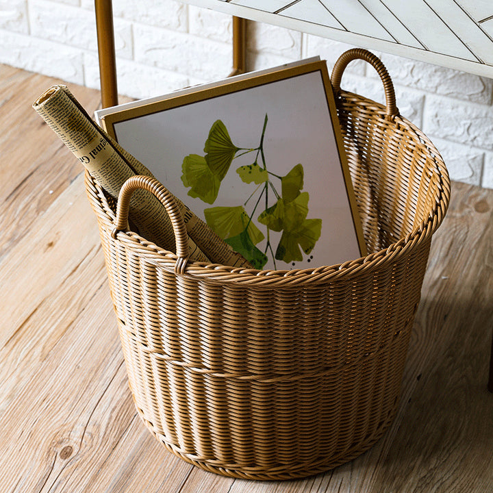 Unisex Large Storage Basket made of Woven Material Kalsten