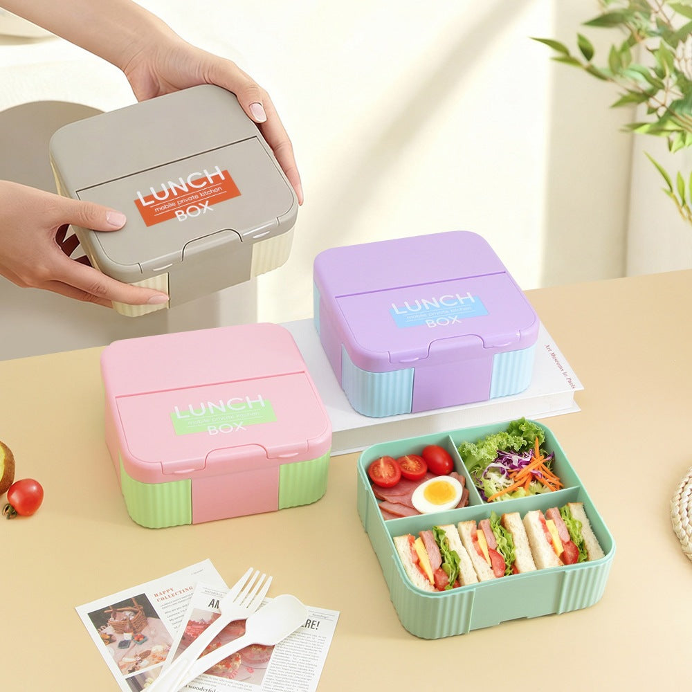 Portable Multi-Section Lunch Box