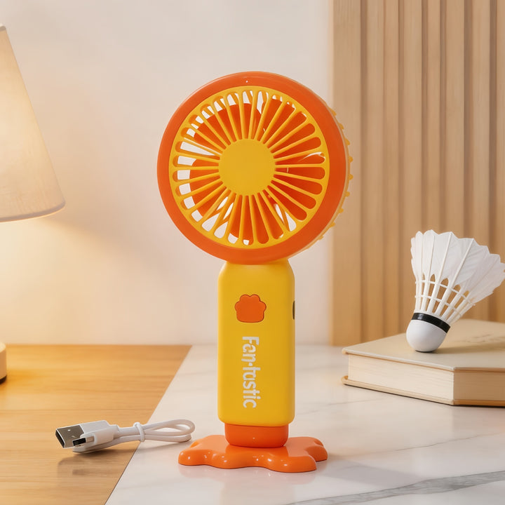 Women's Portable Mini Fan with Spray Function and USB Charging Option Kalsten