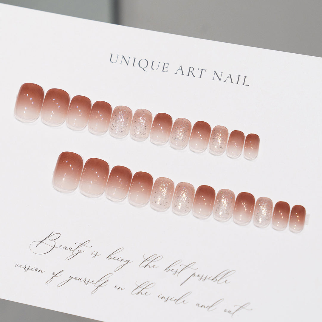 Premium Glitter Gel Nail Set