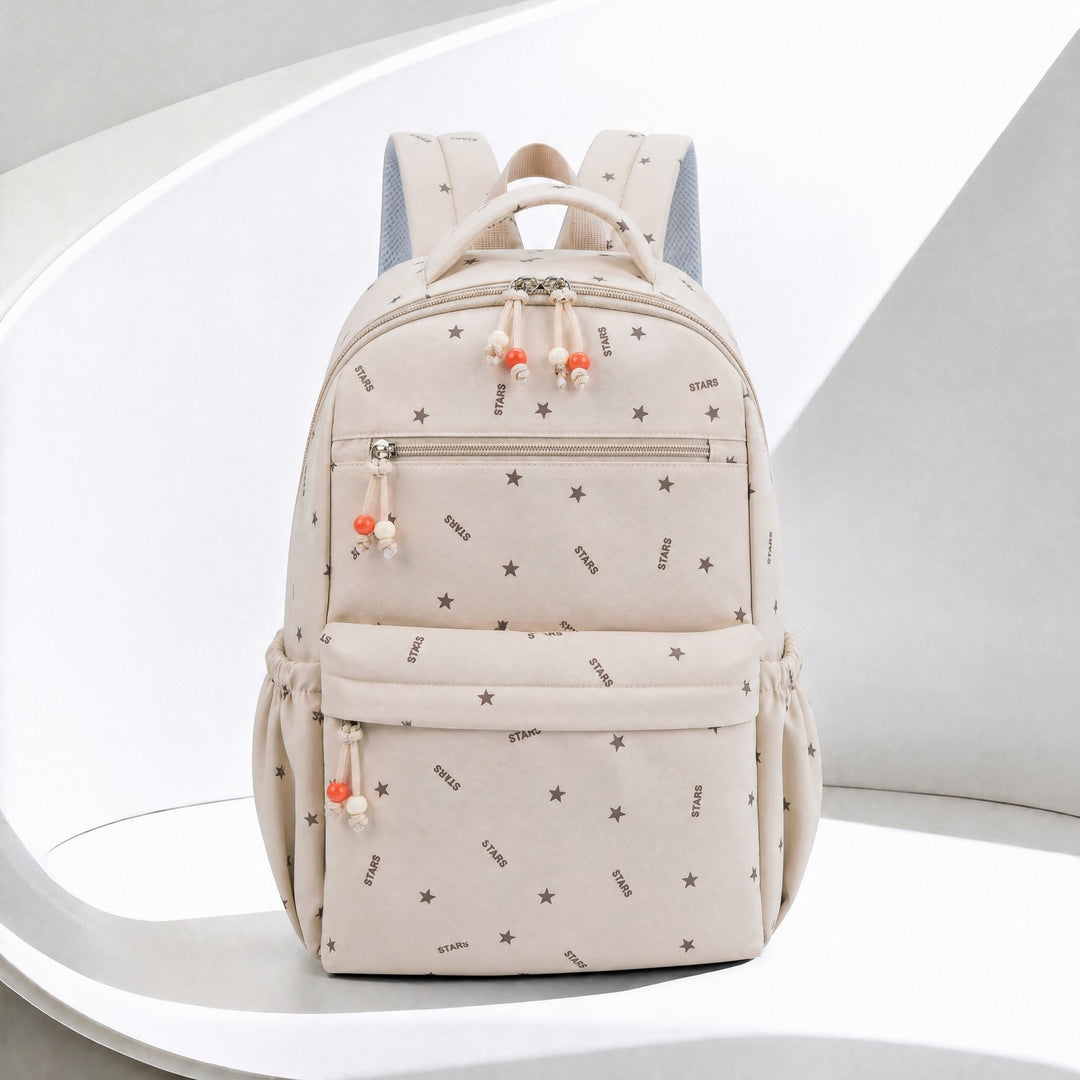 Stylish Star-Patterned Everyday Backpack Kalsten