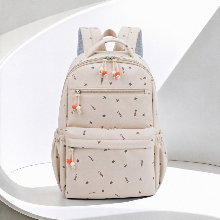 Stylish Star-Patterned Everyday Backpack Kalsten