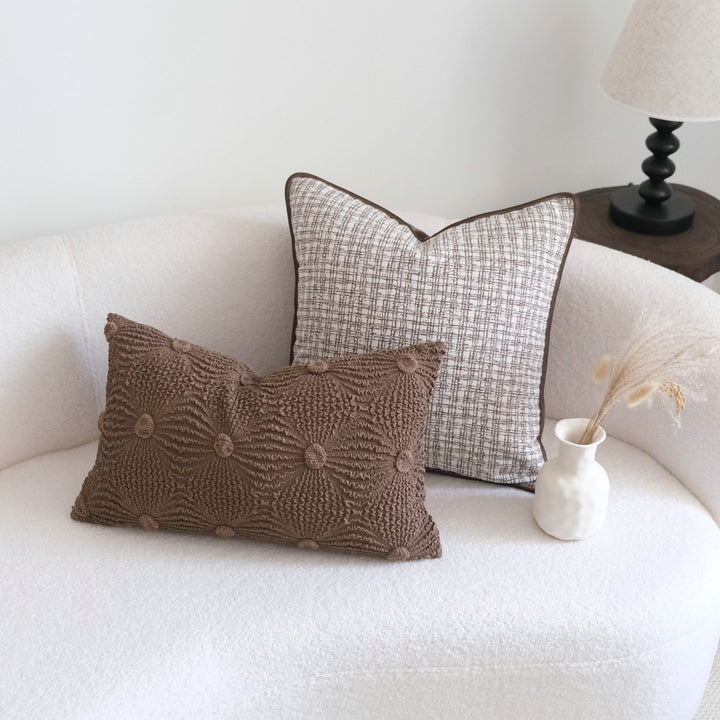 Cozy Textured Pillow for Home Decor Display