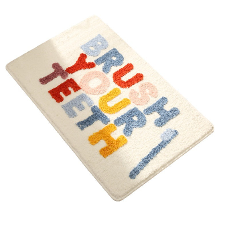 Fun Phrase Bath Mat