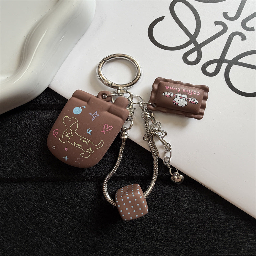 Playful Star-Themed Key Charm Kalsten