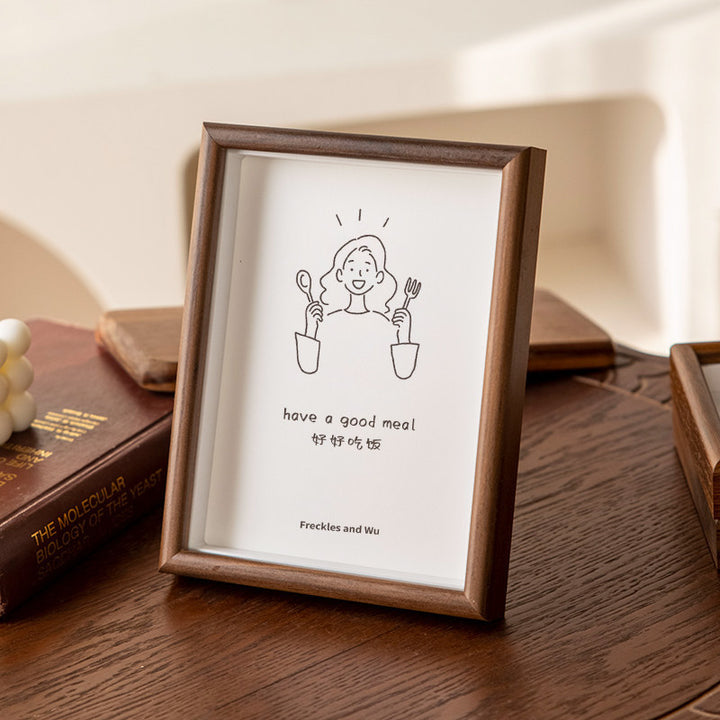 Artistic Nature-Themed Photo Frame for Home