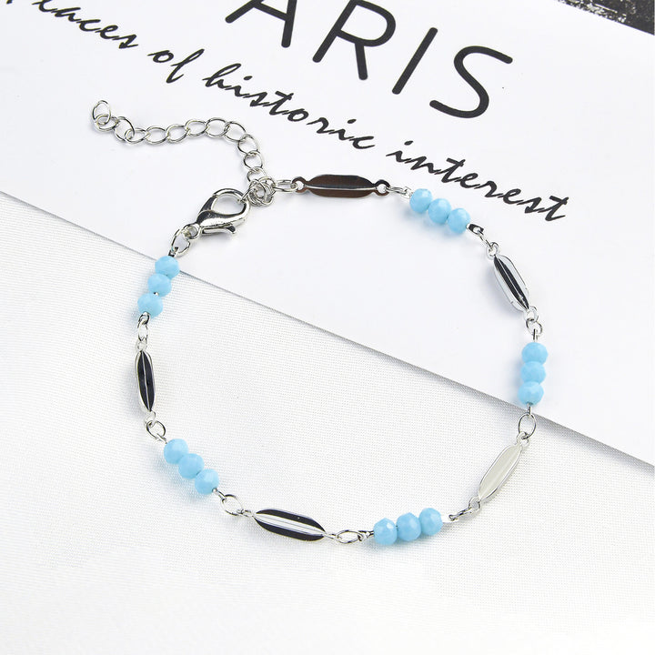 Unique Beaded Chain Bracelet Kalsten